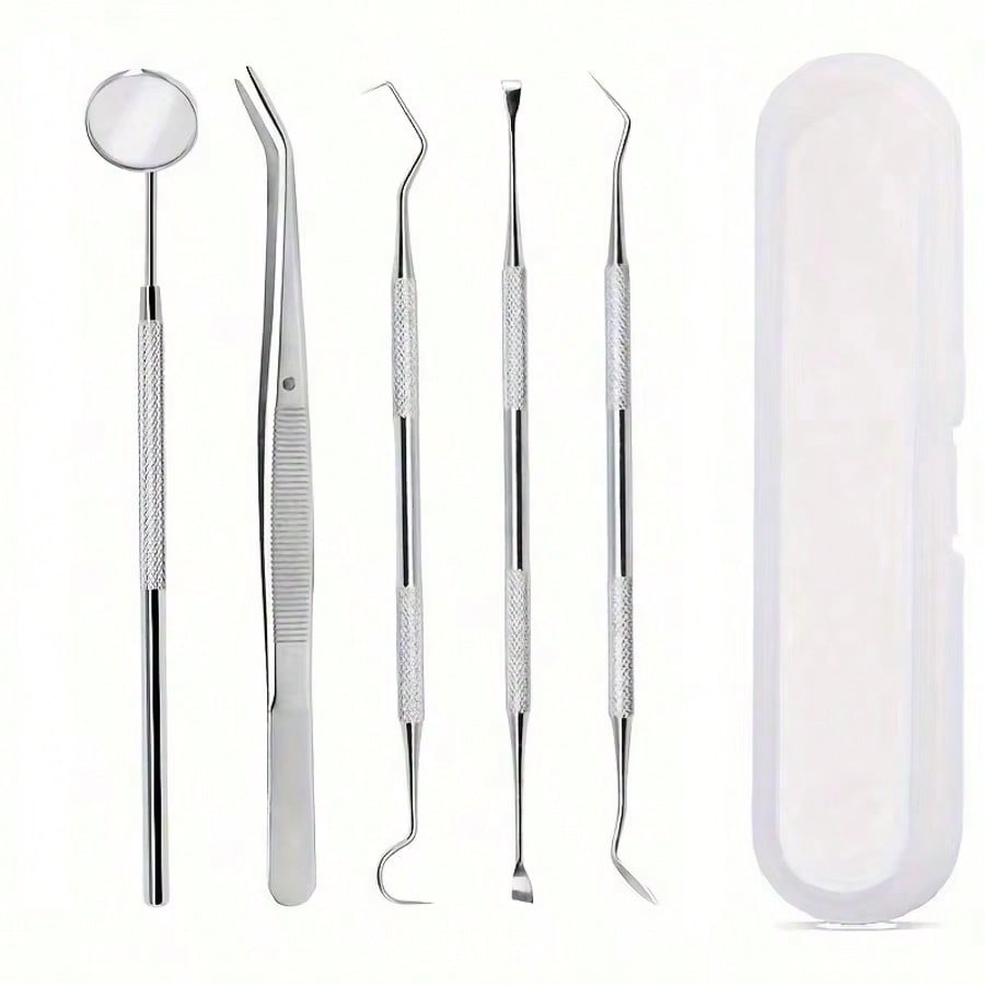 プロ仕様のステンレス製歯科衛生キット。歯のクリーニングとホワ - Teeth Whitening Kit のレビューと価格