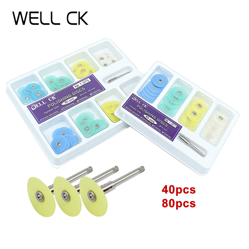 よく CK 40/80 個歯科研磨ディスク総削減輪郭マンドレ - Teeth Whitening Kit のレビューと価格