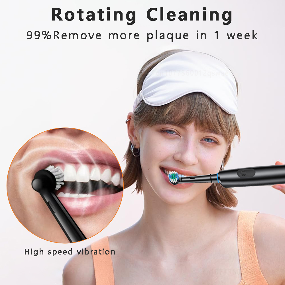 電動歯ブラシ ホルダー付き 大人用 スマートタイマーブラシ  - Teeth Whitening Kit のレビューと価格