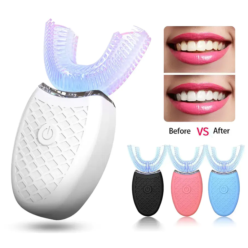 柔らかい毛 U 字型スマート歯ホワイトニング防水プロフェッシ - Teeth Whitening Kit のレビューと価格