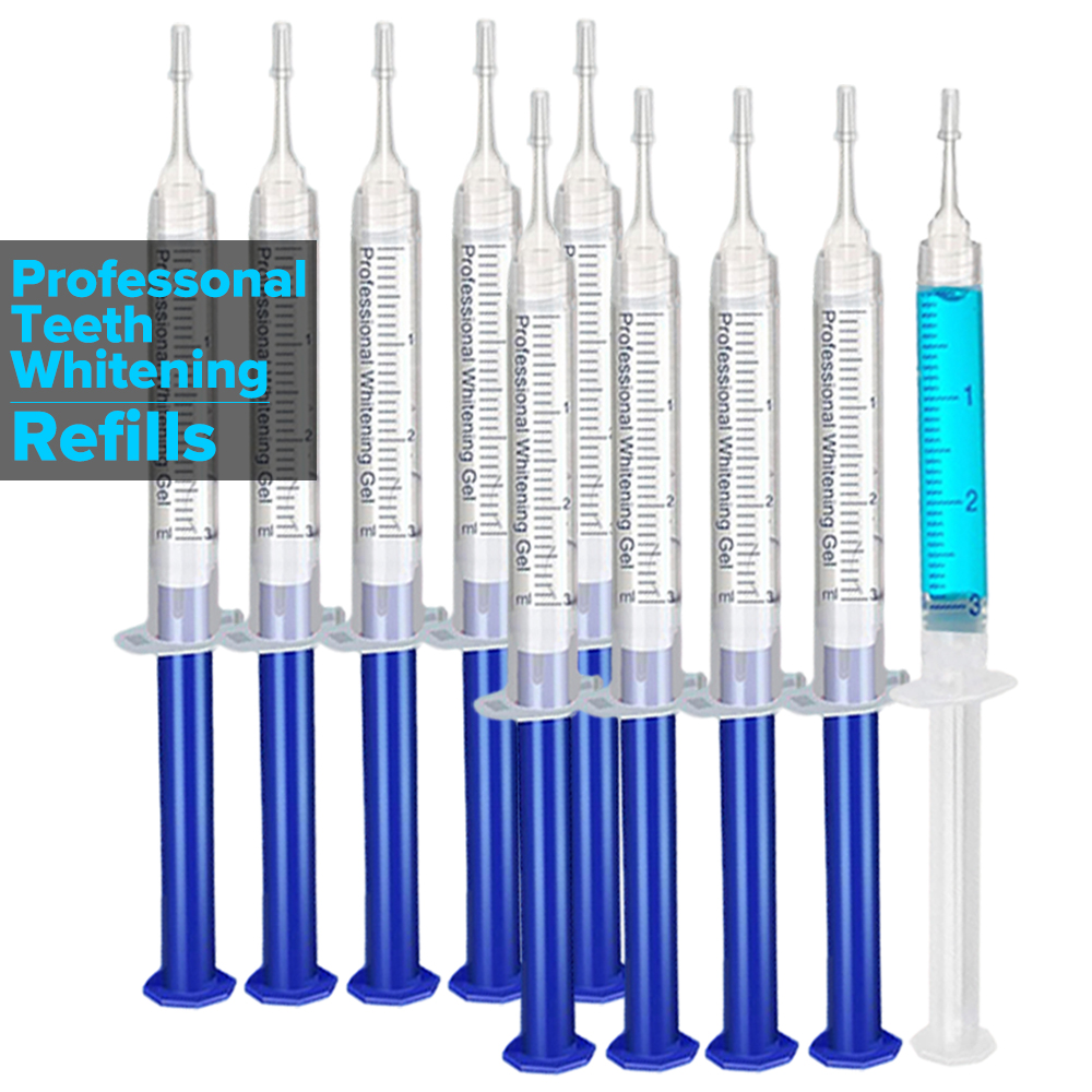 歯のホワイトニングジェル詰め替えシリンジ歯の漂白ジェルインビ - Teeth Whitening Pens のレビューと価格