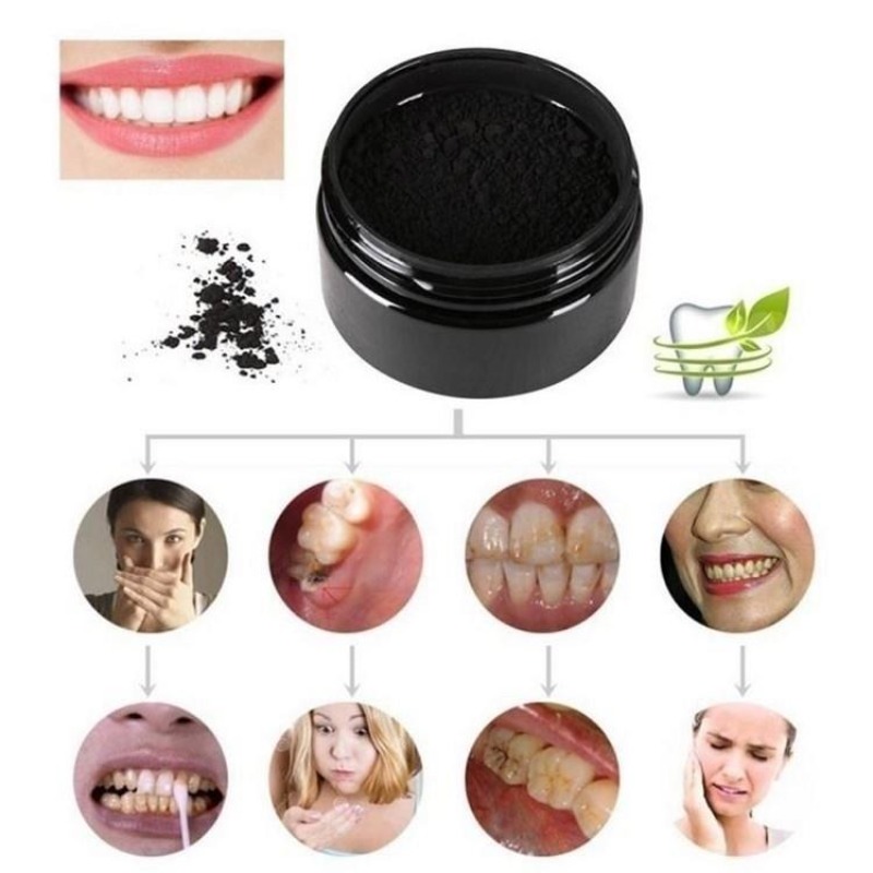1 ボックス活性炭歯ホワイトニングパウダー、木炭歯クリーニン - Teeth Whitening Near Me のレビューと価格
