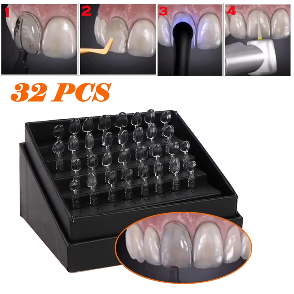 32個入り歯のホワイトニングモールド デンタルラボキット コ - Teeth Whitening Moulds のレビューと価格