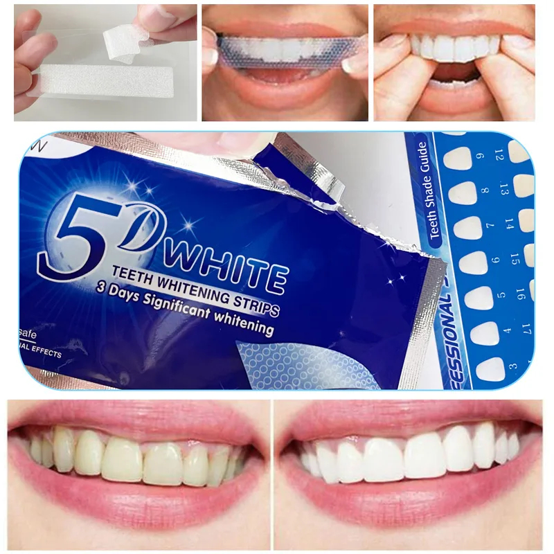 1-12 個 5D ホワイトニング歯ステッカー白い歯ジェル歯 - Teeth Whitening Near Me のレビューと価格