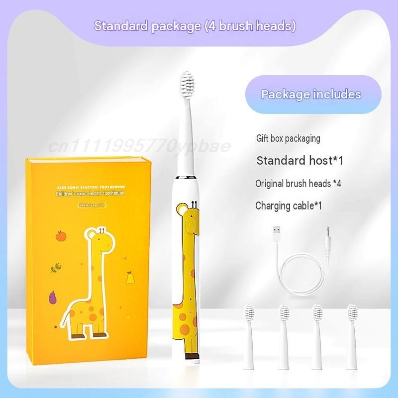 子供用電動歯ブラシ、超音波振動、柔らかいブラシ、IPX7防水 - Teeth Whitening Kit のレビューと価格