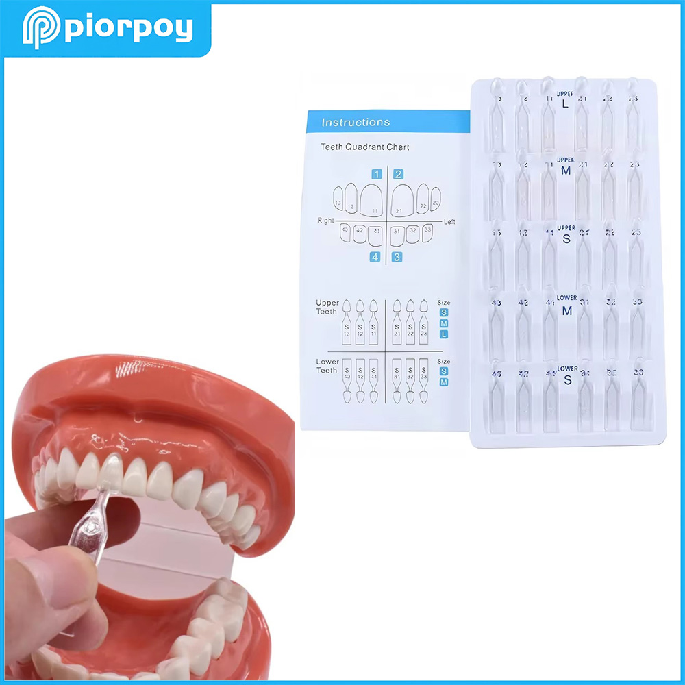 PIORPOY 歯科複合樹脂ベニアモールド 30 ピース/箱 - Teeth Whitening Kit のレビューと価格