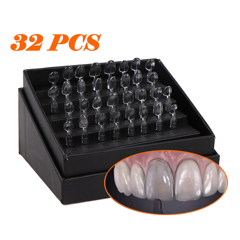 32 ピース/セット歯科ベニヤモールドキット複合樹脂モールド - Teeth Whitening Moulds のレビューと価格