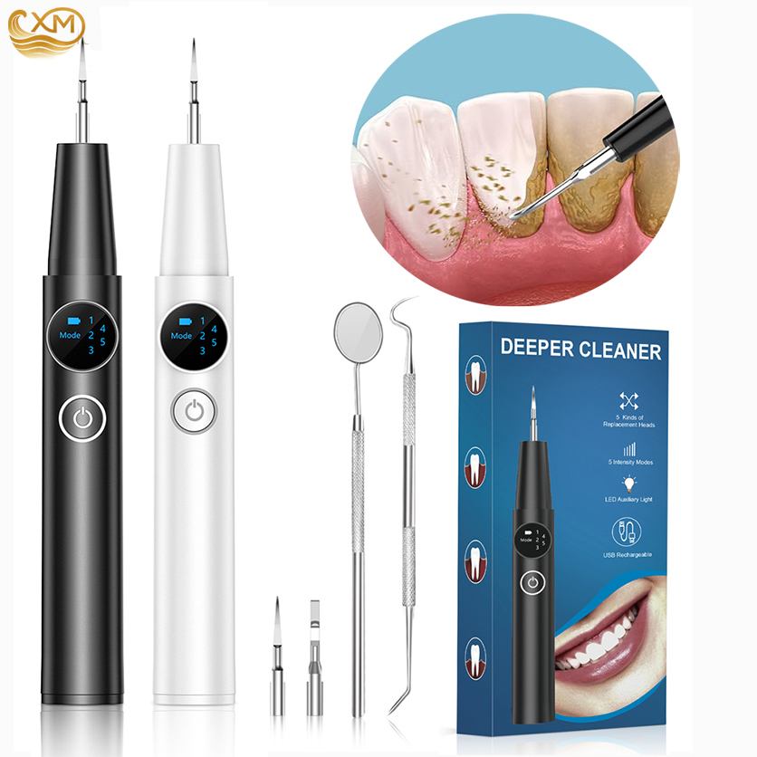 超音波スケーラー歯垢除去器 5つのモード付き歯石除去器 歯の - Teeth Whitening Mouthwash のレビューと価格