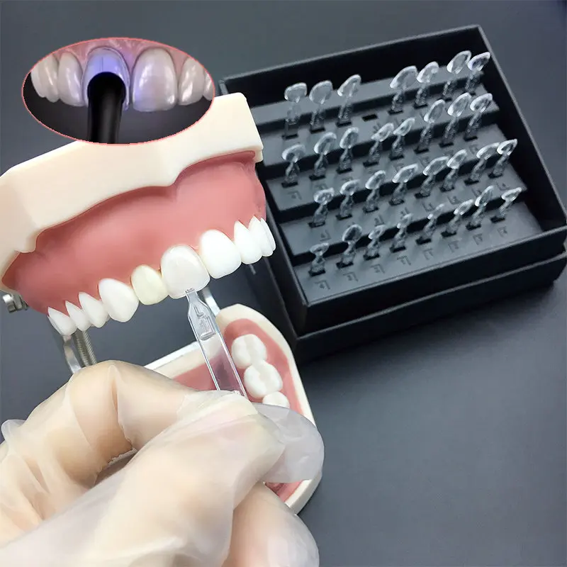 歯科用ベニア型オートクレーブ複合樹脂型光硬化高速クイック前歯 - Teeth Whitening Moulds のレビューと価格